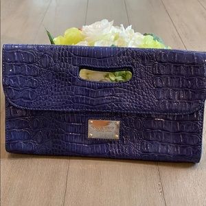 NWT Nine West Envelope Clutch with interior zip